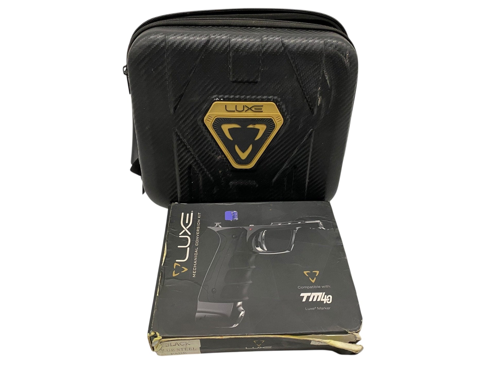 Used Dlx Luxe Project Tm40 Paintball Gun with Mech Frame Black/Silver Fade With F16 Bolt Paintball Gun from CPXBrosPaintball Buy/Sell/Trade Paintball Markers, New Paintball Guns, Paintball Hoppers, Paintball Masks, and Hormesis Headbands