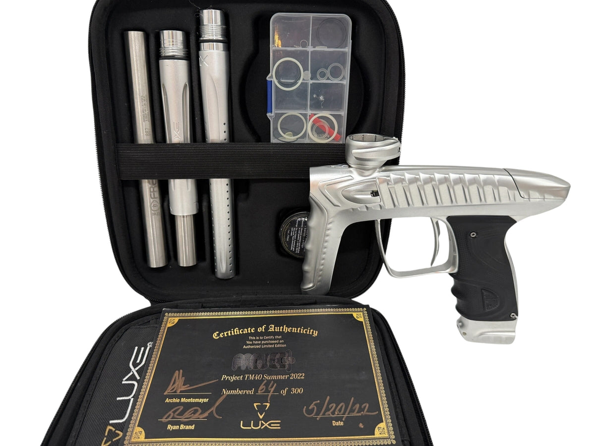Used DLX Luxe Project TM40 Pure Paintball Gun Paintball Gun from CPXBrosPaintball Buy/Sell/Trade Paintball Markers, New Paintball Guns, Paintball Hoppers, Paintball Masks, and Hormesis Headbands