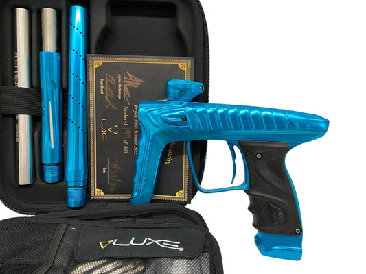 Used DLX Luxe Project TM40 Teal Paintball Gun Paintball Gun from CPXBrosPaintball Buy/Sell/Trade Paintball Markers, New Paintball Guns, Paintball Hoppers, Paintball Masks, and Hormesis Headbands