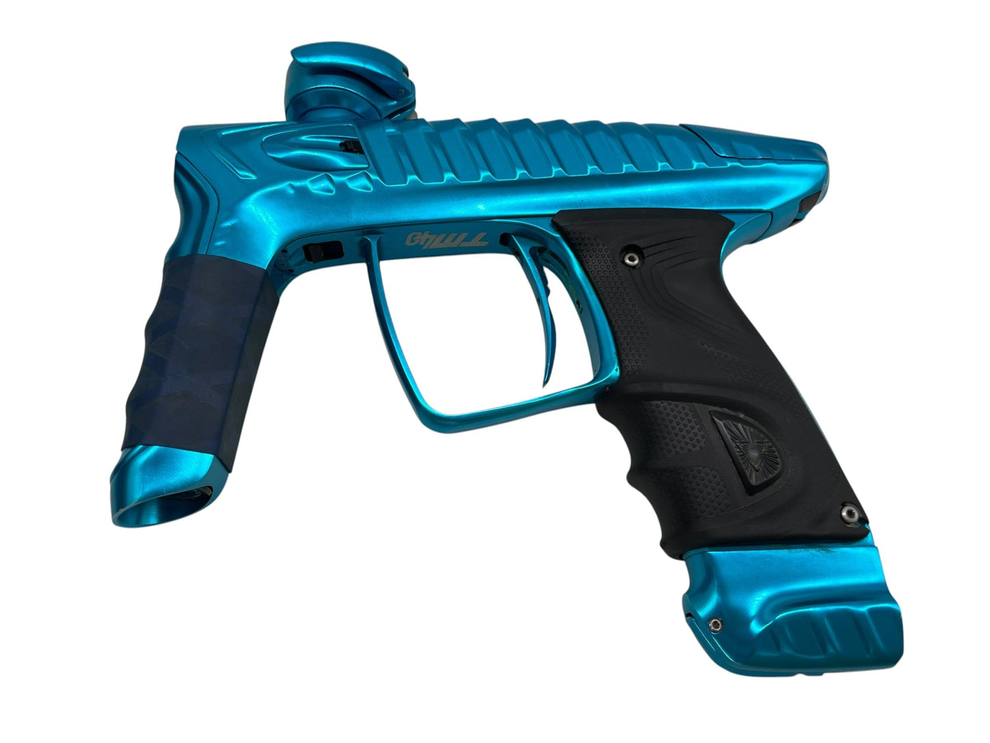 Used DLX LUXE Project TM40 Teal Paintball Gun Paintball Gun from CPXBrosPaintball Buy/Sell/Trade Paintball Markers, New Paintball Guns, Paintball Hoppers, Paintball Masks, and Hormesis Headbands