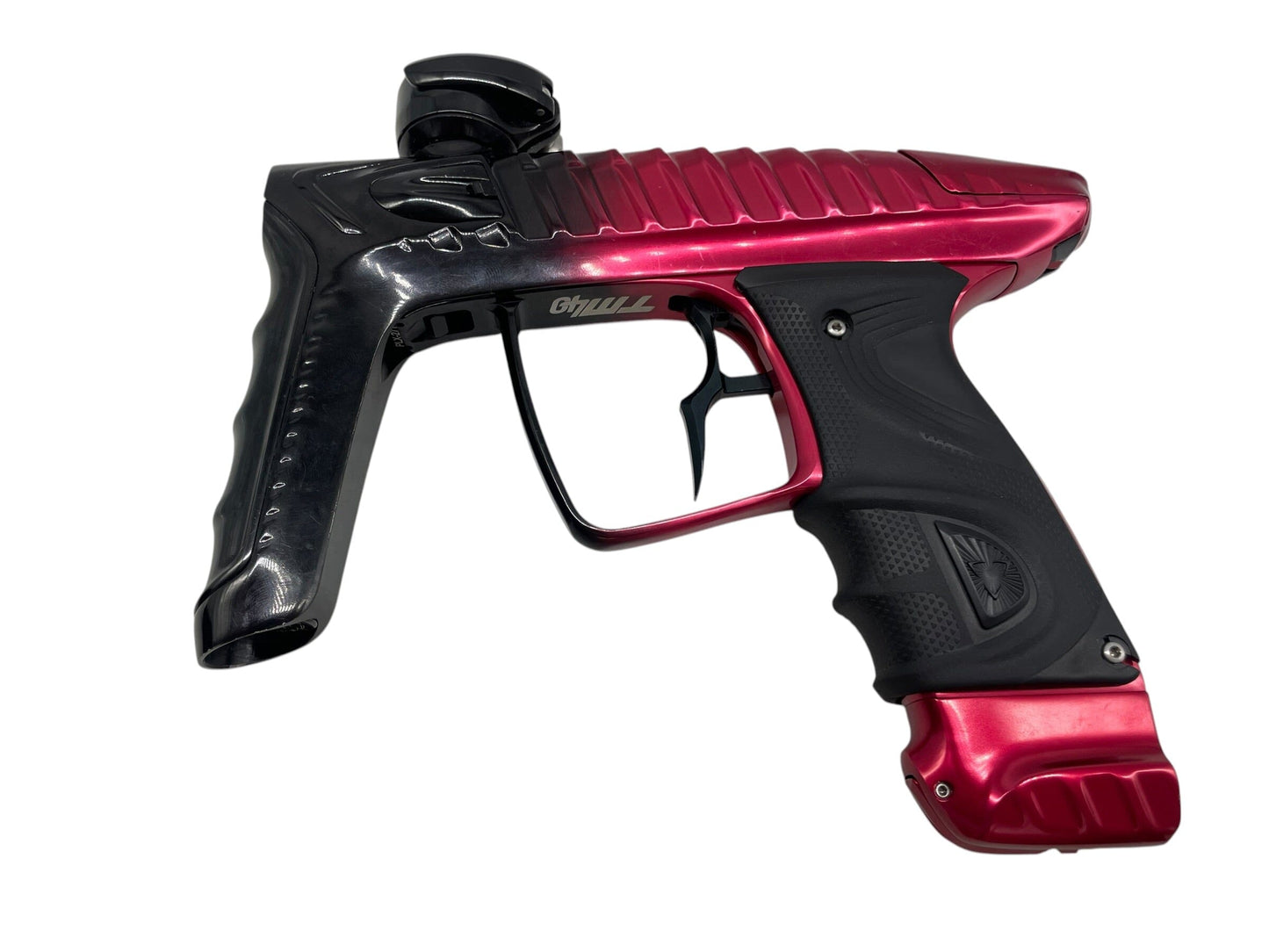 Used DLX Luxe Project TM40 W/ Mech Frame Red to Black Fade Paintball Gun Paintball Gun from CPXBrosPaintball Buy/Sell/Trade Paintball Markers, New Paintball Guns, Paintball Hoppers, Paintball Masks, and Hormesis Headbands