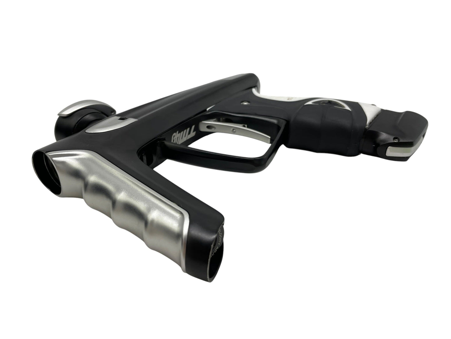 Used DLX Luxe TM40 Black/Silver Paintball Gun W/ ADRENALINE BERNOULLI BOLT Paintball Gun from CPXBrosPaintball Buy/Sell/Trade Paintball Markers, New Paintball Guns, Paintball Hoppers, Paintball Masks, and Hormesis Headbands