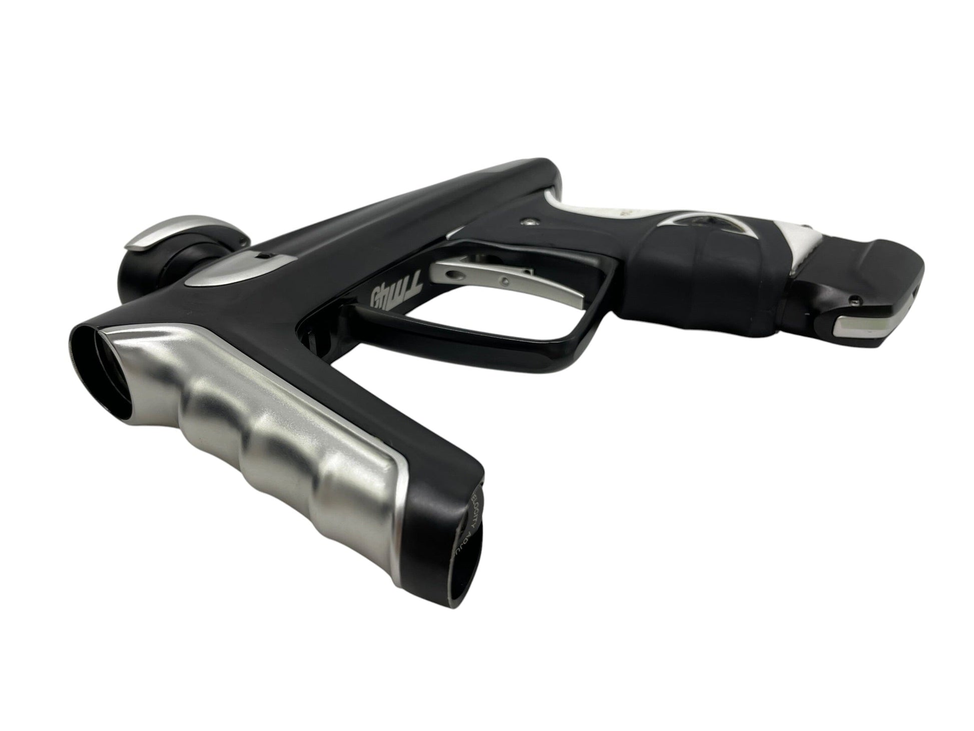 Used DLX Luxe TM40 Black/Silver Paintball Gun W/ ADRENALINE BERNOULLI BOLT Paintball Gun from CPXBrosPaintball Buy/Sell/Trade Paintball Markers, New Paintball Guns, Paintball Hoppers, Paintball Masks, and Hormesis Headbands