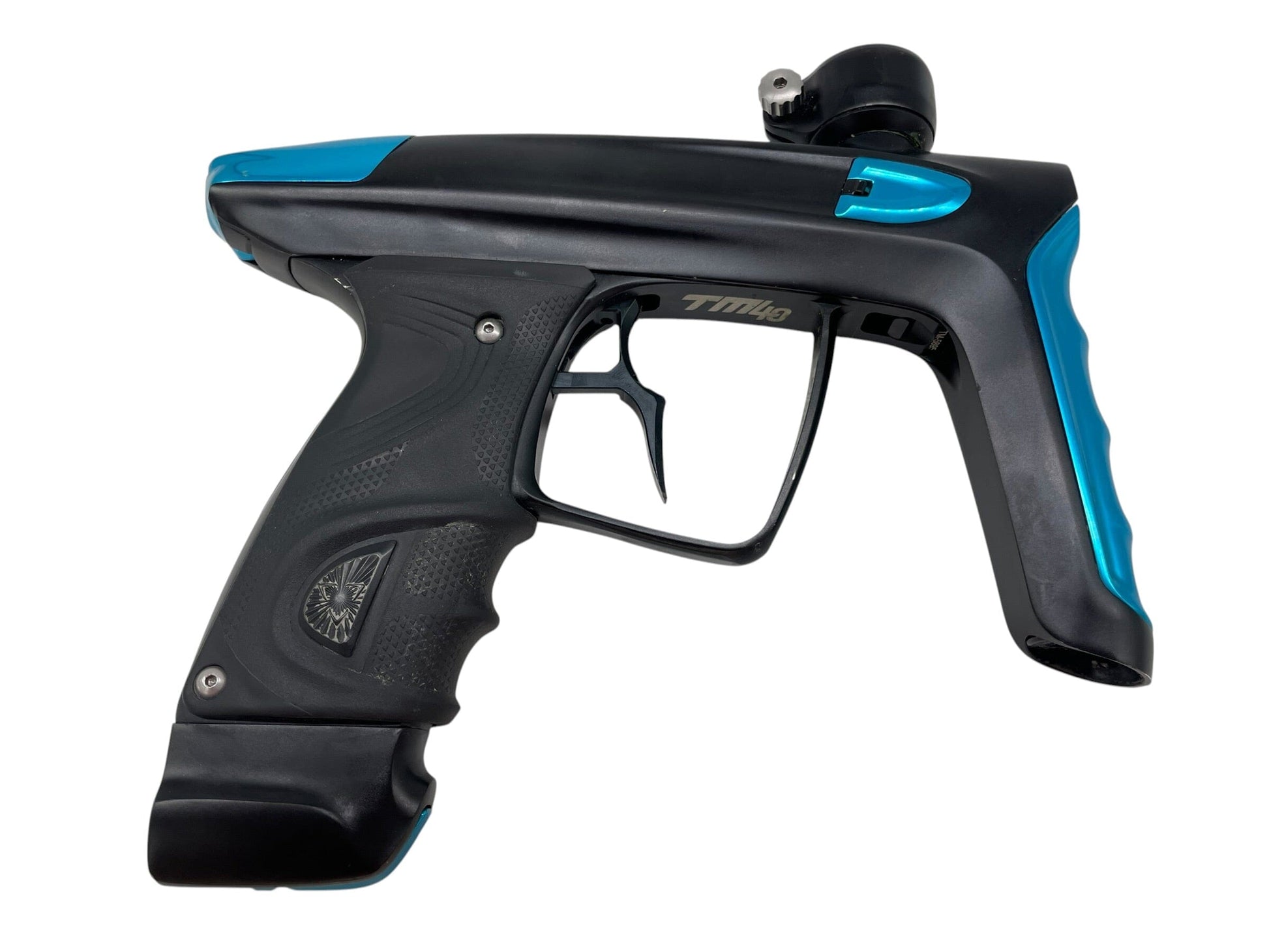 Used DLX LUXE TM40 Black/Teal Paintball Gun Paintball Gun from CPXBrosPaintball Buy/Sell/Trade Paintball Markers, New Paintball Guns, Paintball Hoppers, Paintball Masks, and Hormesis Headbands