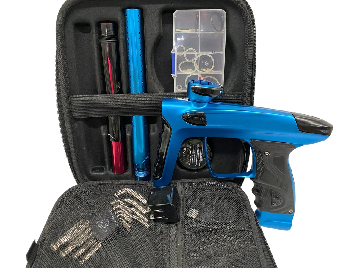 Used DLX Luxe TM40 Blue/Black Paintball Gun Paintball Gun from CPXBrosPaintball Buy/Sell/Trade Paintball Markers, New Paintball Guns, Paintball Hoppers, Paintball Masks, and Hormesis Headbands