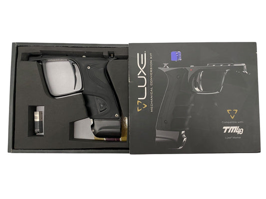 Used DLX Luxe TM40 Electric Frame Conversion Kit Paintball Gun from CPXBrosPaintball Buy/Sell/Trade Paintball Markers, New Paintball Guns, Paintball Hoppers, Paintball Masks, and Hormesis Headbands