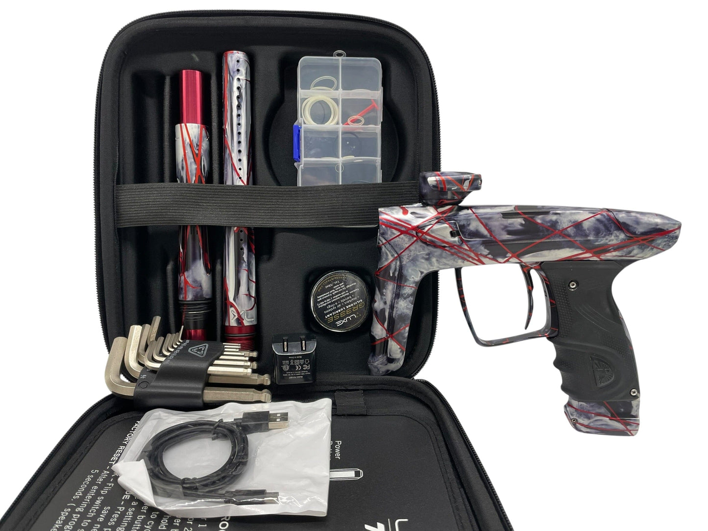 Used DLX Luxe TM40 Marble Splash Paintball Gun Paintball Gun from CPXBrosPaintball Buy/Sell/Trade Paintball Markers, New Paintball Guns, Paintball Hoppers, Paintball Masks, and Hormesis Headbands