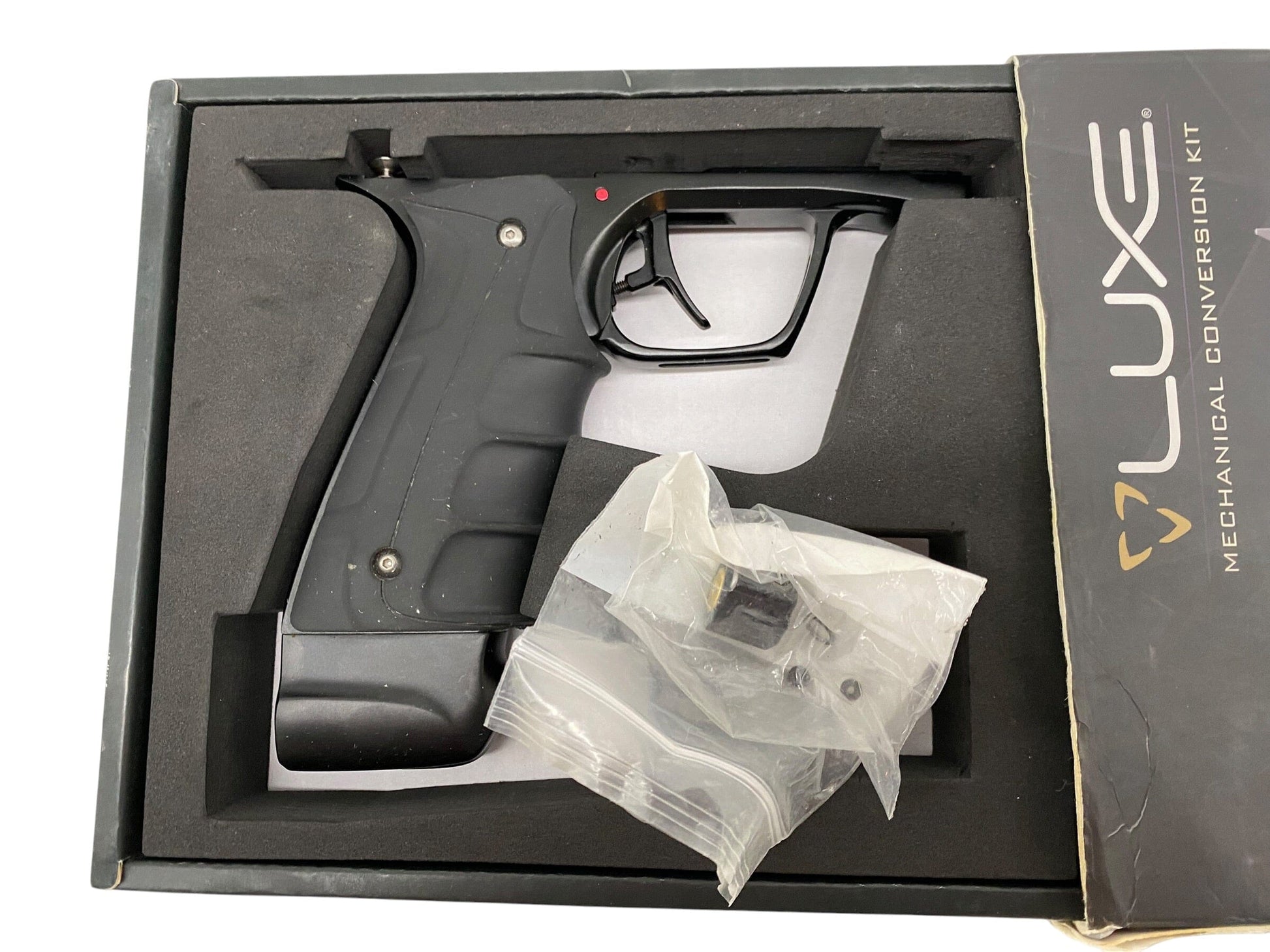 Used DLX LUXE TM40 Mech Conversion Kit Paintball Gun from CPXBrosPaintball Buy/Sell/Trade Paintball Markers, New Paintball Guns, Paintball Hoppers, Paintball Masks, and Hormesis Headbands
