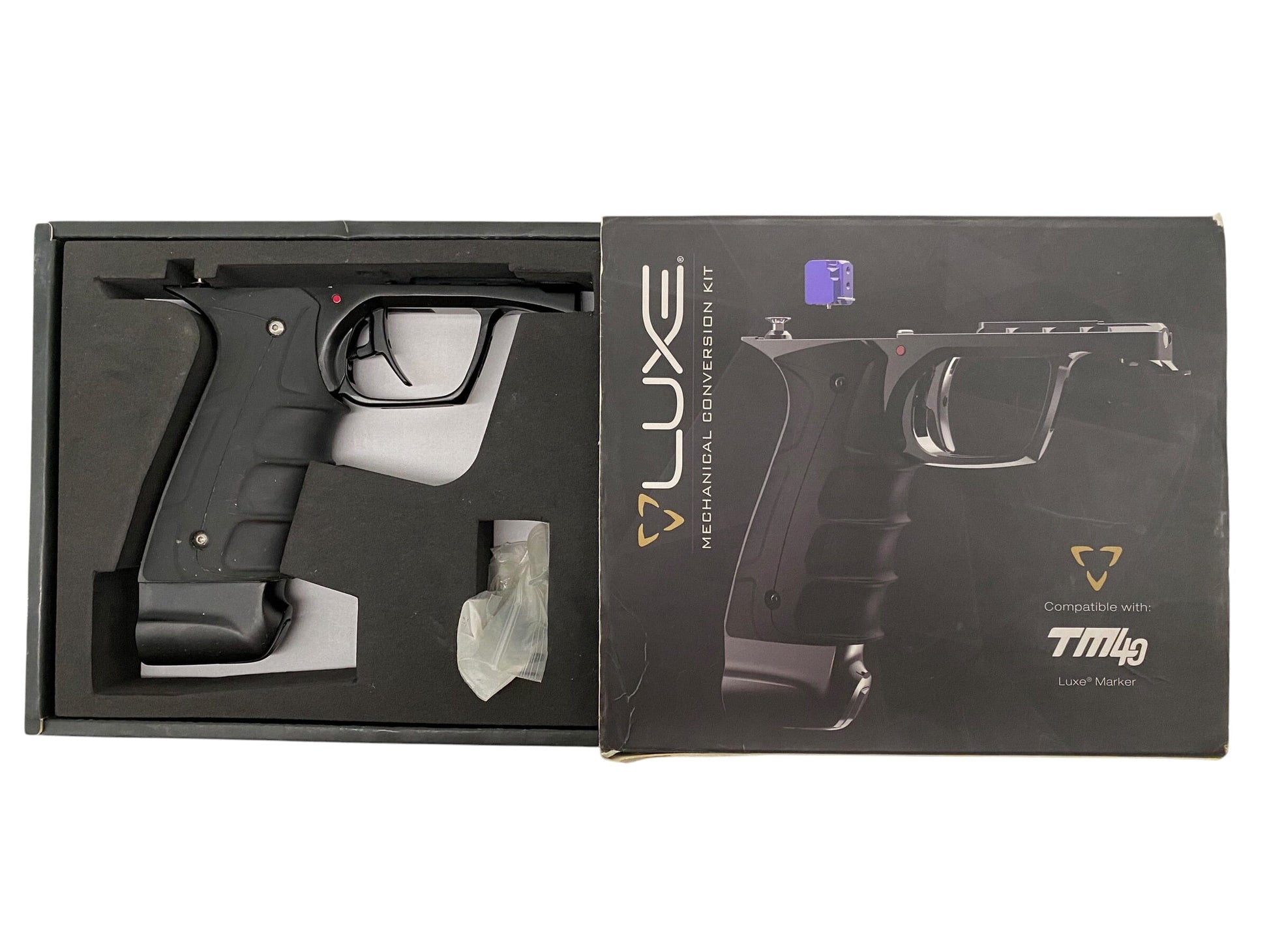 Used DLX LUXE TM40 Mech Conversion Kit Paintball Gun from CPXBrosPaintball Buy/Sell/Trade Paintball Markers, New Paintball Guns, Paintball Hoppers, Paintball Masks, and Hormesis Headbands
