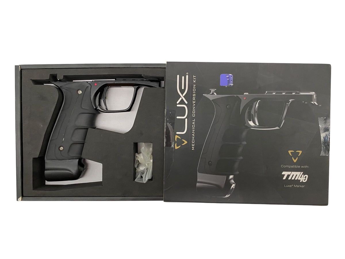 Used DLX Luxe TM40 Mech Conversion Kit with Turbo Valve Paintball Gun from CPXBrosPaintball Buy/Sell/Trade Paintball Markers, New Paintball Guns, Paintball Hoppers, Paintball Masks, and Hormesis Headbands