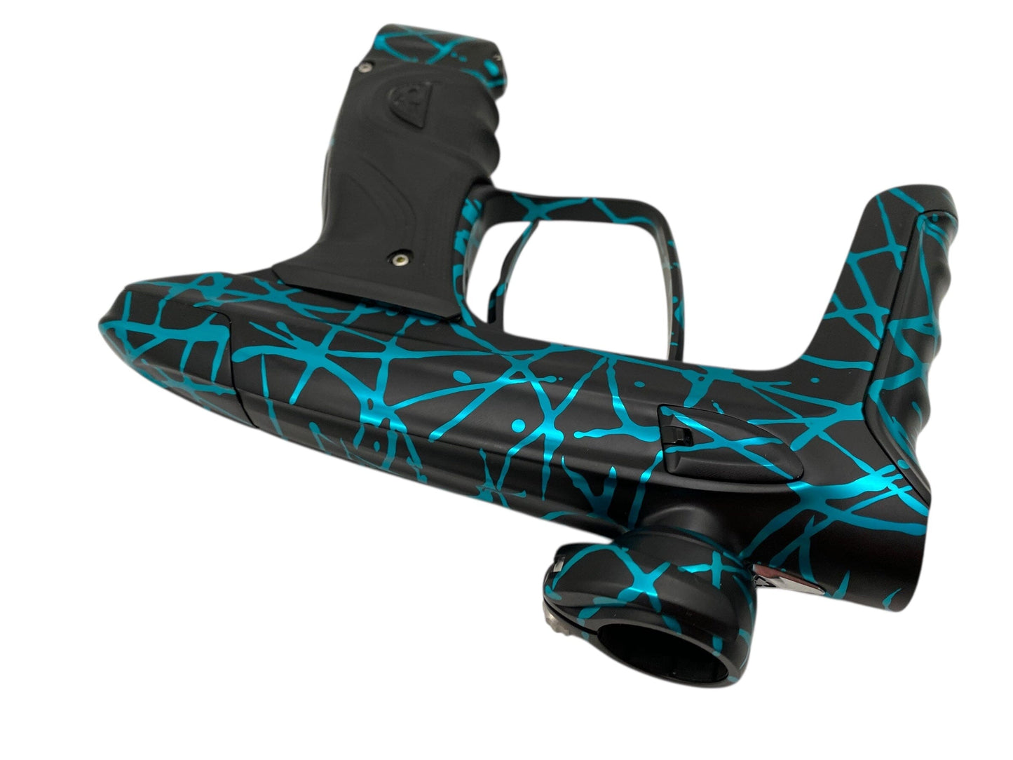 Used Dlx Luxe Tm40 Paintball Gun Black Teal Splash Paintball Gun from CPXBrosPaintball Buy/Sell/Trade Paintball Markers, New Paintball Guns, Paintball Hoppers, Paintball Masks, and Hormesis Headbands