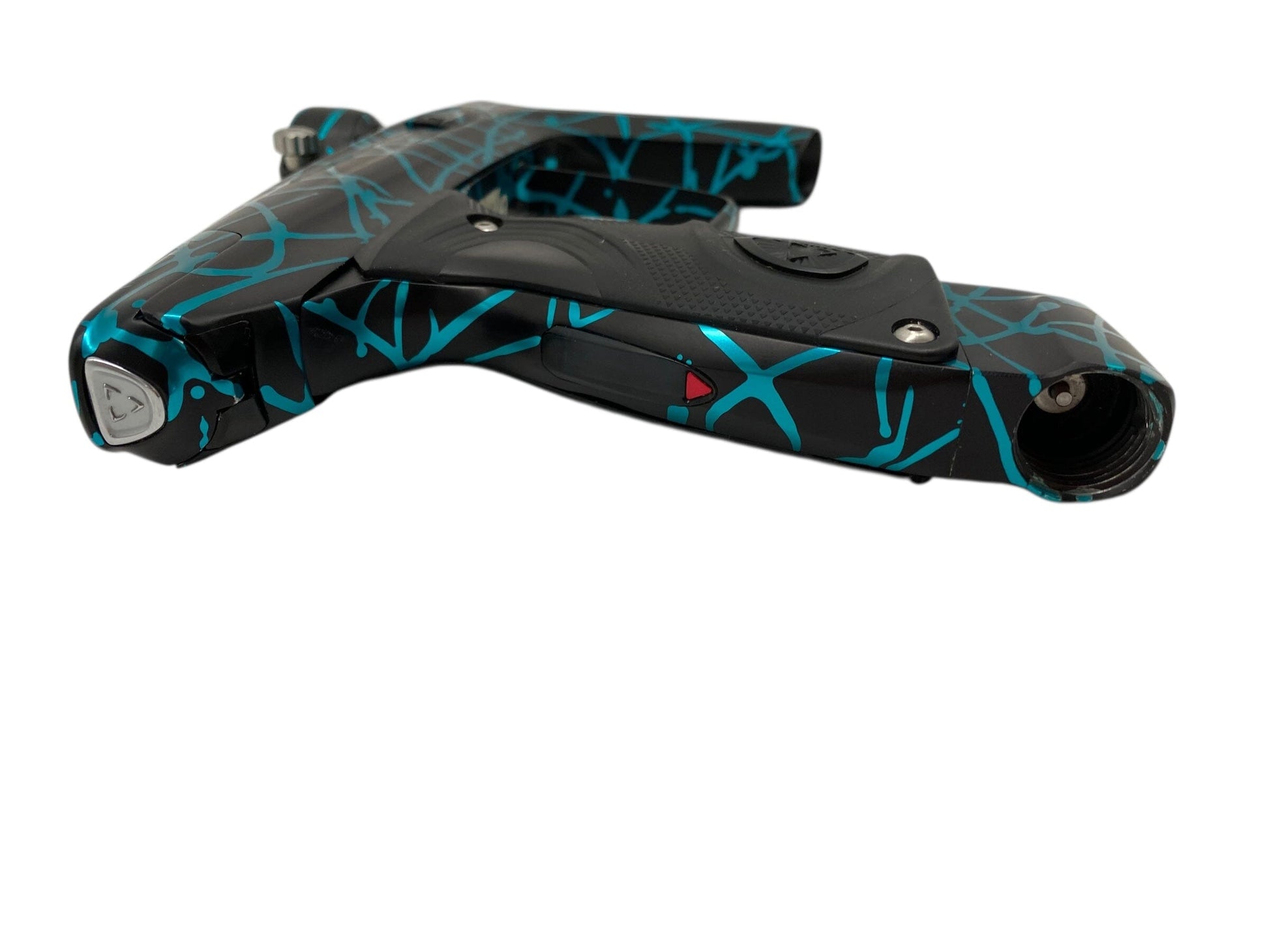 Used Dlx Luxe Tm40 Paintball Gun Black Teal Splash Paintball Gun from CPXBrosPaintball Buy/Sell/Trade Paintball Markers, New Paintball Guns, Paintball Hoppers, Paintball Masks, and Hormesis Headbands
