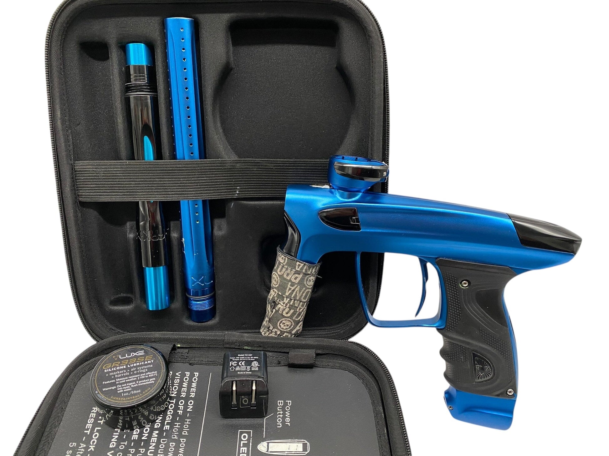 Used Dlx Luxe Tm40 Paintball Gun Blue/Black Paintball Gun from CPXBrosPaintball Buy/Sell/Trade Paintball Markers, New Paintball Guns, Paintball Hoppers, Paintball Masks, and Hormesis Headbands