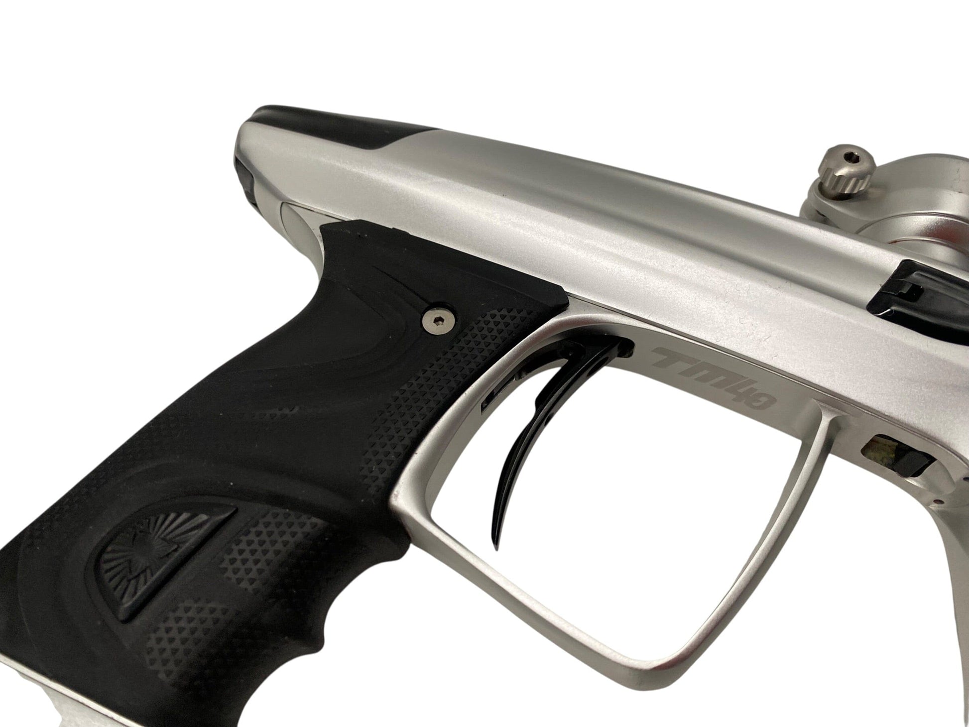 Used Dlx Luxe Tm40 Paintball Gun Silver/Black Paintball Gun from CPXBrosPaintball Buy/Sell/Trade Paintball Markers, New Paintball Guns, Paintball Hoppers, Paintball Masks, and Hormesis Headbands