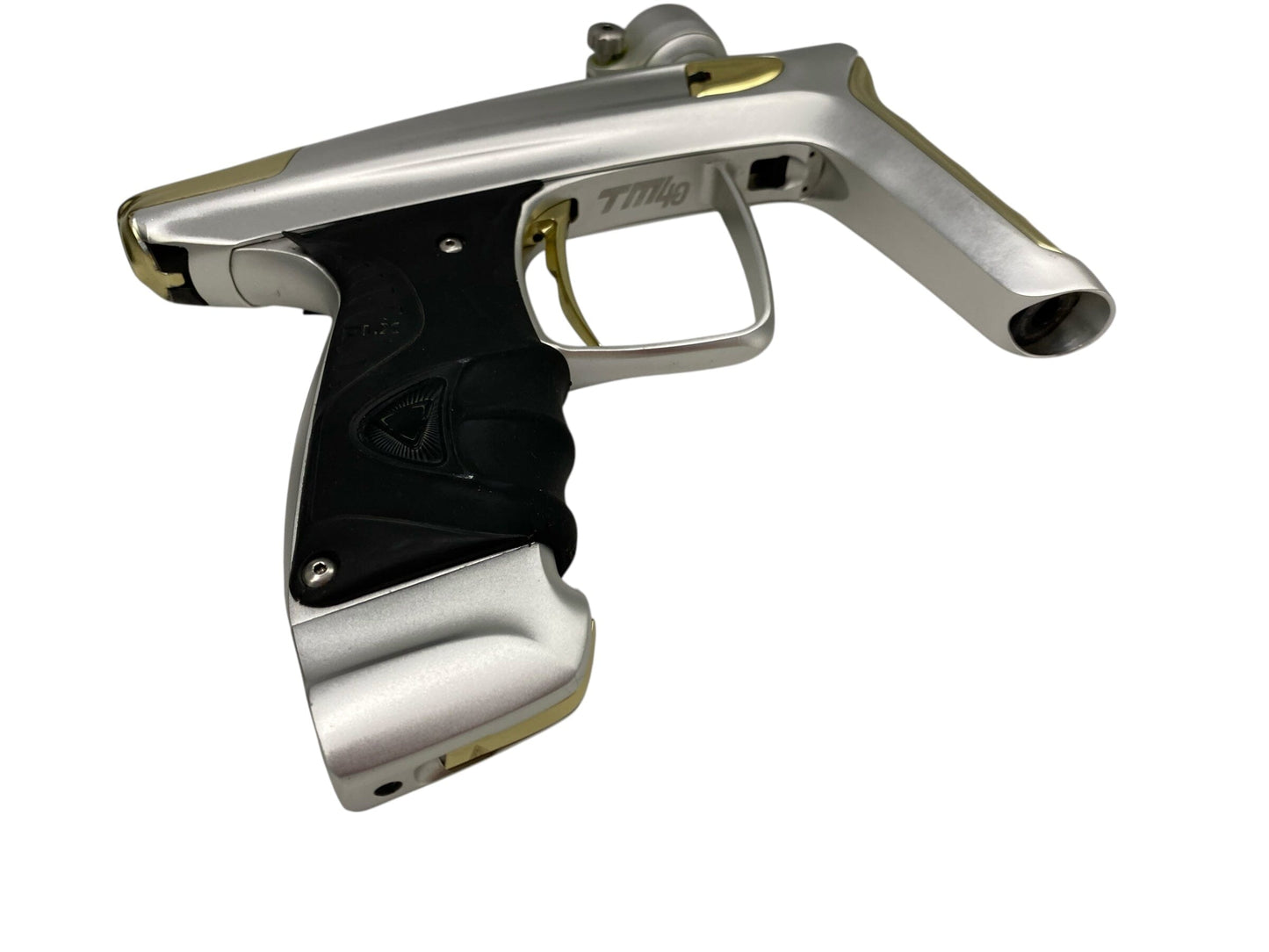 Used Dlx Luxe Tm40 Paintball Gun Silver/Gold Paintball Gun from CPXBrosPaintball Buy/Sell/Trade Paintball Markers, New Paintball Guns, Paintball Hoppers, Paintball Masks, and Hormesis Headbands