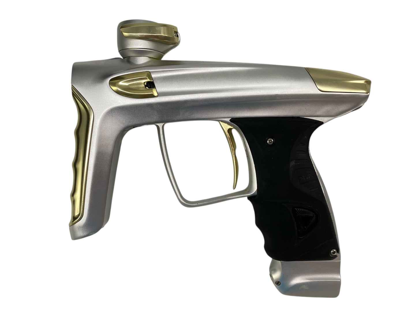 Used Dlx Luxe Tm40 Paintball Gun Silver/Gold Paintball Gun from CPXBrosPaintball Buy/Sell/Trade Paintball Markers, New Paintball Guns, Paintball Hoppers, Paintball Masks, and Hormesis Headbands