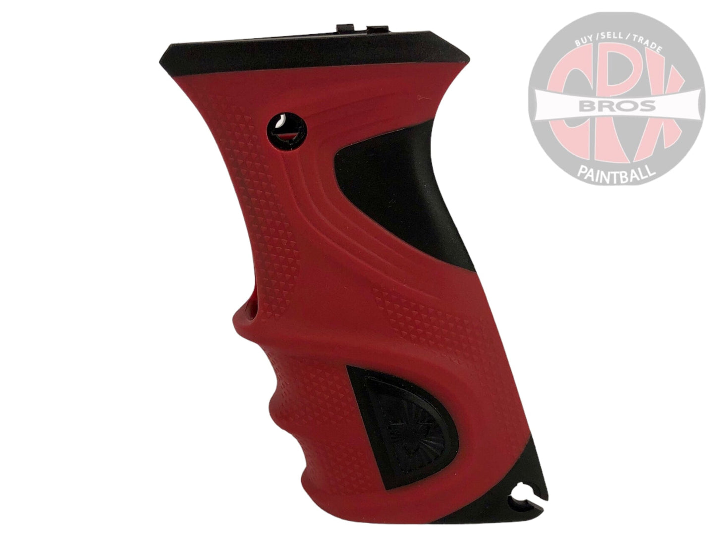 Used DLX Luxe TM40 Rubber Grips - Red Paintball Gun from CPXBrosPaintball Buy/Sell/Trade Paintball Markers, Paintball Hoppers, Paintball Masks, and Hormesis Headbands