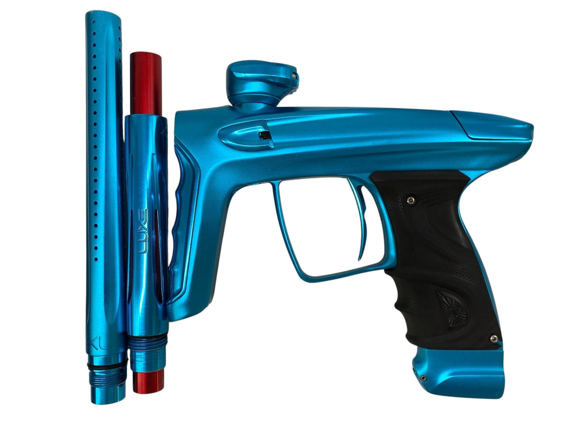 Used DLX LUXE TM40 Teal/Teal Paintball Gun Paintball Gun from CPXBrosPaintball Buy/Sell/Trade Paintball Markers, New Paintball Guns, Paintball Hoppers, Paintball Masks, and Hormesis Headbands