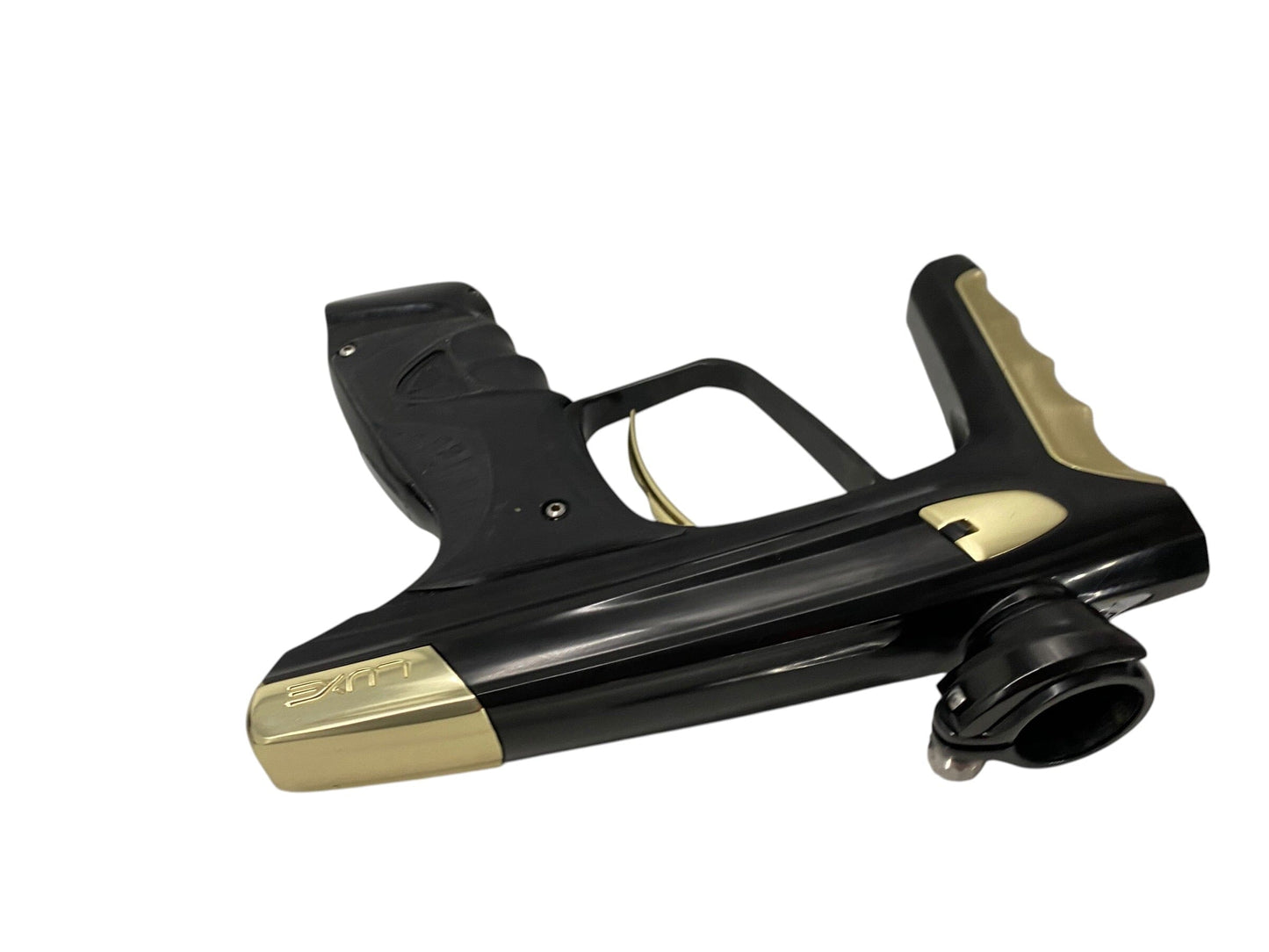 Used DLX Luxe X Black/Gold Paintball Gun Paintball Gun from CPXBrosPaintball Buy/Sell/Trade Paintball Markers, New Paintball Guns, Paintball Hoppers, Paintball Masks, and Hormesis Headbands