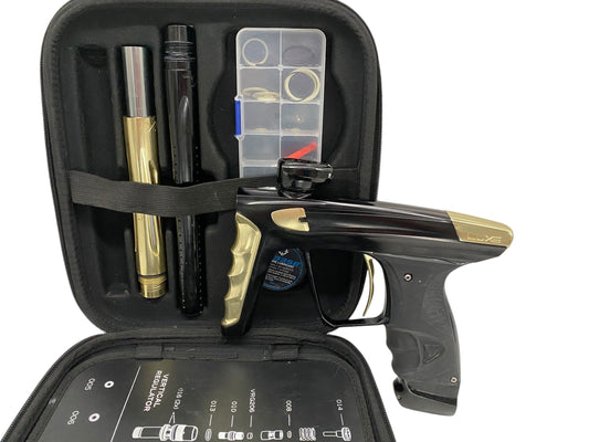 Used DLX Luxe X Black/Gold Paintball Gun Paintball Gun from CPXBrosPaintball Buy/Sell/Trade Paintball Markers, New Paintball Guns, Paintball Hoppers, Paintball Masks, and Hormesis Headbands
