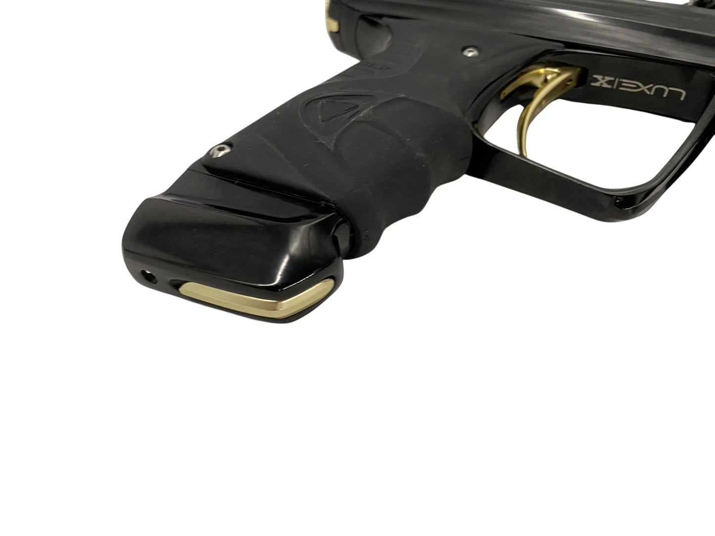 Used DLX Luxe X Black/Gold Paintball Gun Paintball Gun from CPXBrosPaintball Buy/Sell/Trade Paintball Markers, New Paintball Guns, Paintball Hoppers, Paintball Masks, and Hormesis Headbands