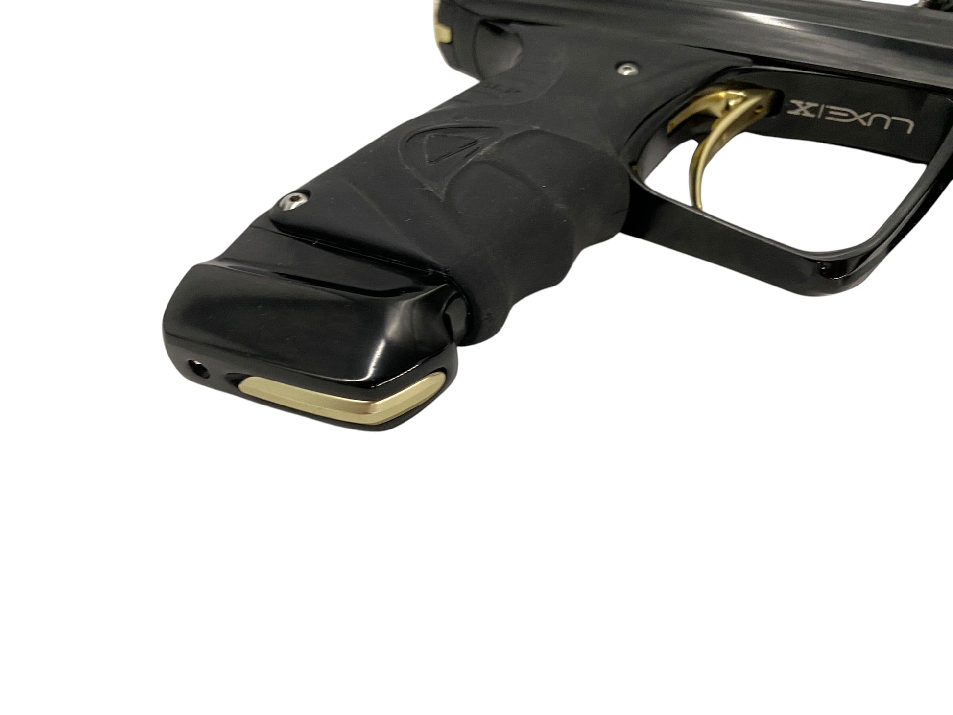 Used DLX Luxe X Black/Gold Paintball Gun Paintball Gun from CPXBrosPaintball Buy/Sell/Trade Paintball Markers, New Paintball Guns, Paintball Hoppers, Paintball Masks, and Hormesis Headbands