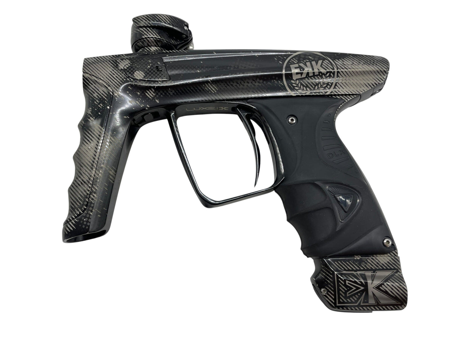 Used DLX Luxe X "EKK" Paintball Gun Paintball Gun from CPXBrosPaintball Buy/Sell/Trade Paintball Markers, New Paintball Guns, Paintball Hoppers, Paintball Masks, and Hormesis Headbands
