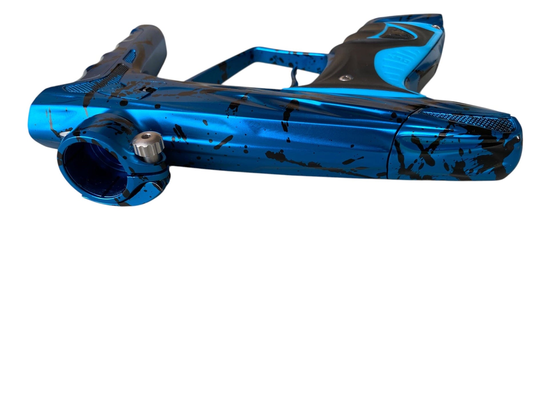 Used DLX LUXE X HK ARMY A51 BLUE SPLASH PAINTBALL GUN Paintball Gun from CPXBrosPaintball Buy/Sell/Trade Paintball Markers, New Paintball Guns, Paintball Hoppers, Paintball Masks, and Hormesis Headbands