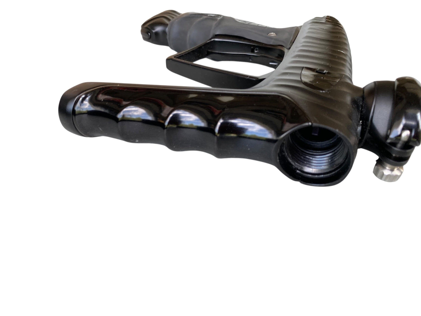 Used DLX LUXE X HK ARMY RIPPER DUST BLACK/GLOSS BLACK PAINTBALL GUN Paintball Gun from CPXBrosPaintball Buy/Sell/Trade Paintball Markers, New Paintball Guns, Paintball Hoppers, Paintball Masks, and Hormesis Headbands