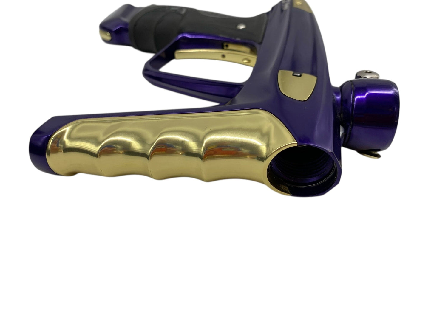 Used Dlx Luxe X Paintball Gun 10 Year Anniversary Edition Purple/Gold Paintball Gun from CPXBrosPaintball Buy/Sell/Trade Paintball Markers, New Paintball Guns, Paintball Hoppers, Paintball Masks, and Hormesis Headbands