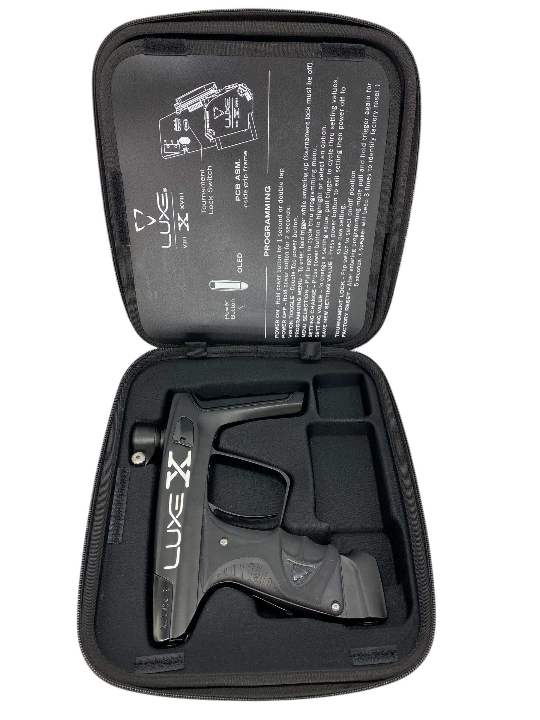 Used Dlx Luxe X Paintball Gun Paintball Gun from CPXBrosPaintball Buy/Sell/Trade Paintball Markers, New Paintball Guns, Paintball Hoppers, Paintball Masks, and Hormesis Headbands