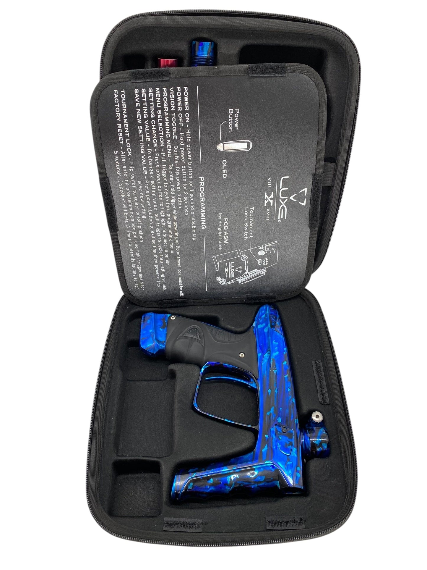 Used Dlx Luxe X Paintball Gun Paintball Gun from CPXBrosPaintball Buy/Sell/Trade Paintball Markers, New Paintball Guns, Paintball Hoppers, Paintball Masks, and Hormesis Headbands