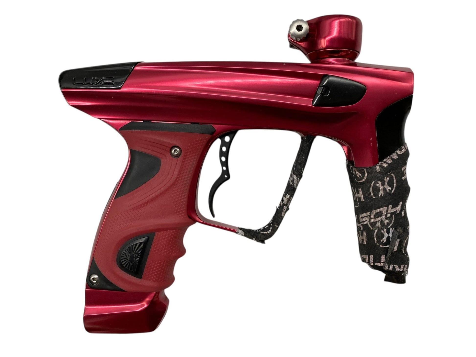 Used Dlx Luxe X Paintball Gun Red/Black Paintball Gun from CPXBrosPaintball Buy/Sell/Trade Paintball Markers, New Paintball Guns, Paintball Hoppers, Paintball Masks, and Hormesis Headbands
