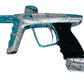 Used Dlx Luxe X Paintball Gun Silver Teal Splash Paintball Gun from CPXBrosPaintball Buy/Sell/Trade Paintball Markers, New Paintball Guns, Paintball Hoppers, Paintball Masks, and Hormesis Headbands