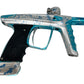 Used Dlx Luxe X Paintball Gun Silver Teal Splash Paintball Gun from CPXBrosPaintball Buy/Sell/Trade Paintball Markers, New Paintball Guns, Paintball Hoppers, Paintball Masks, and Hormesis Headbands