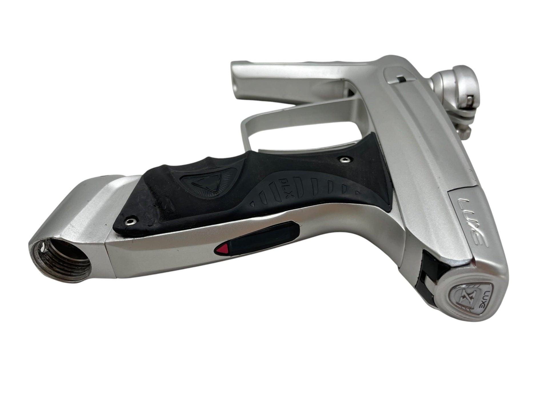 Used DLX Luxe X Silver/Silver Paintball Gun Paintball Gun from CPXBrosPaintball Buy/Sell/Trade Paintball Markers, New Paintball Guns, Paintball Hoppers, Paintball Masks, and Hormesis Headbands