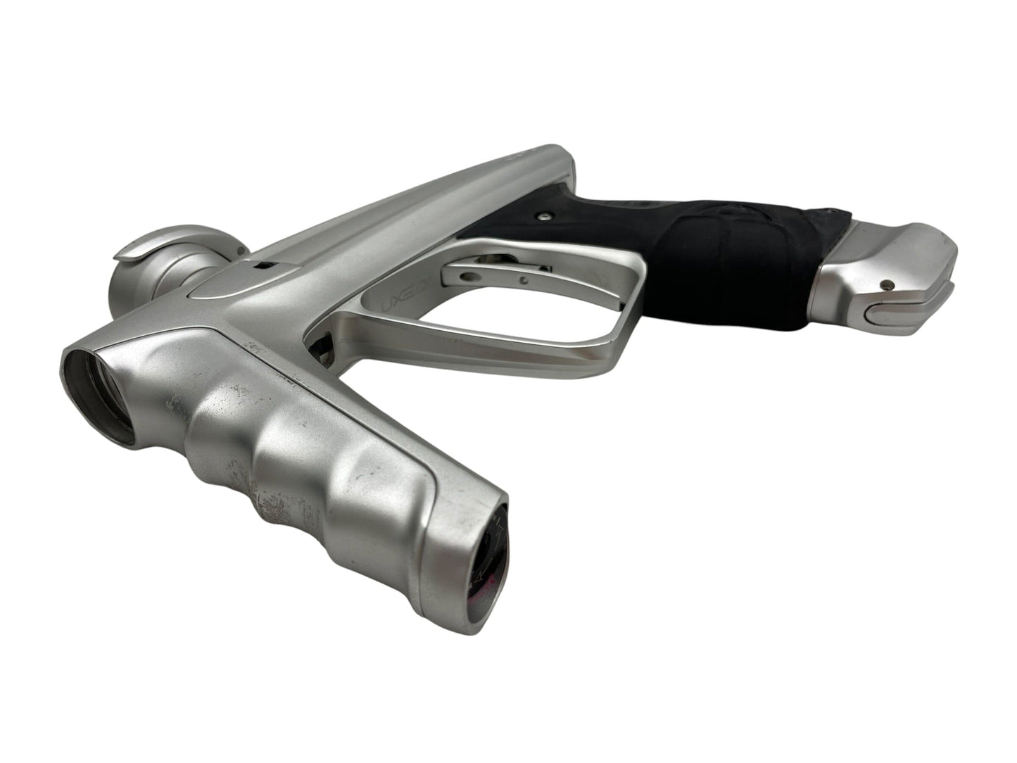 Used DLX Luxe X Silver/Silver Paintball Gun Paintball Gun from CPXBrosPaintball Buy/Sell/Trade Paintball Markers, New Paintball Guns, Paintball Hoppers, Paintball Masks, and Hormesis Headbands