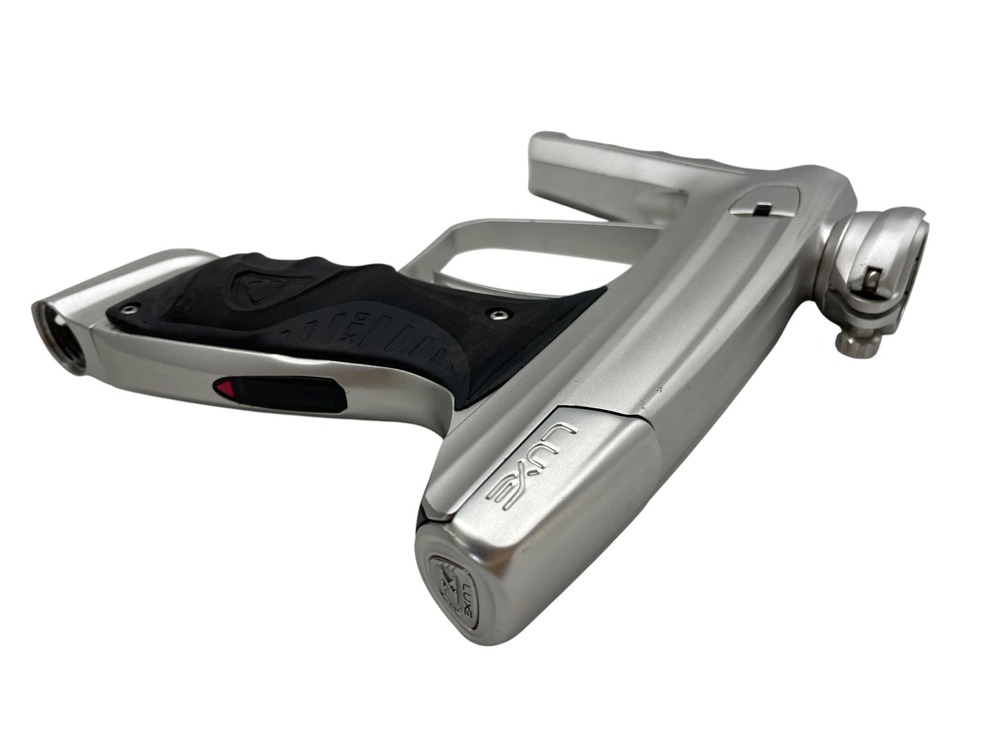 Used DLX Luxe X Silver/Silver Paintball Gun Paintball Gun from CPXBrosPaintball Buy/Sell/Trade Paintball Markers, New Paintball Guns, Paintball Hoppers, Paintball Masks, and Hormesis Headbands