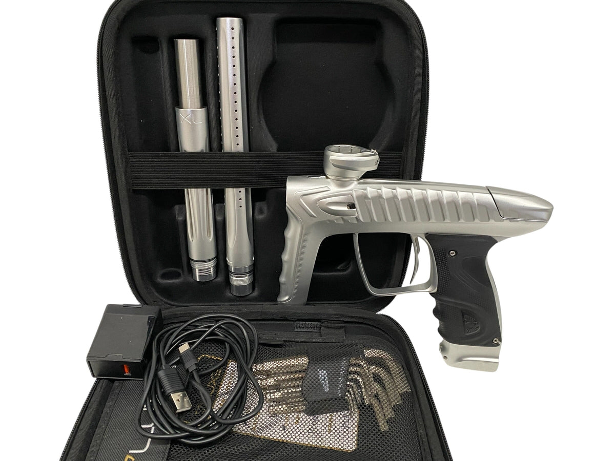 Used Dlx Project Tm40 Paintball Gun Silver Paintball Gun from CPXBrosPaintball Buy/Sell/Trade Paintball Markers, New Paintball Guns, Paintball Hoppers, Paintball Masks, and Hormesis Headbands