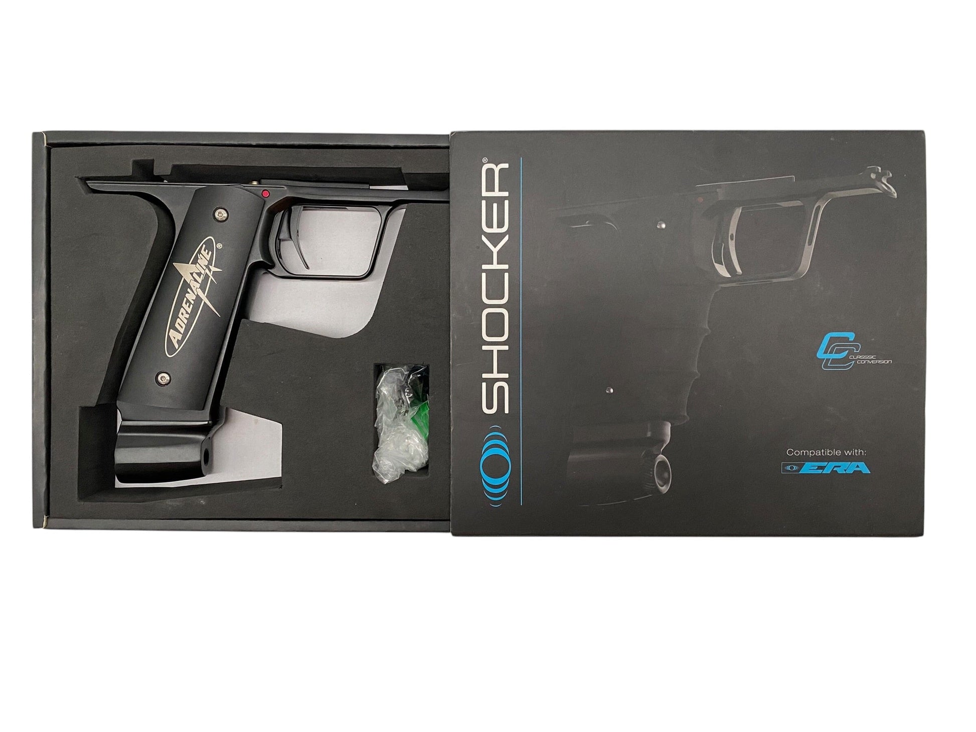 Used DLX Shocker ERA Mechanical Conversion Kit - Black Paintball Gun from CPXBrosPaintball Buy/Sell/Trade Paintball Markers, New Paintball Guns, Paintball Hoppers, Paintball Masks, and Hormesis Headbands