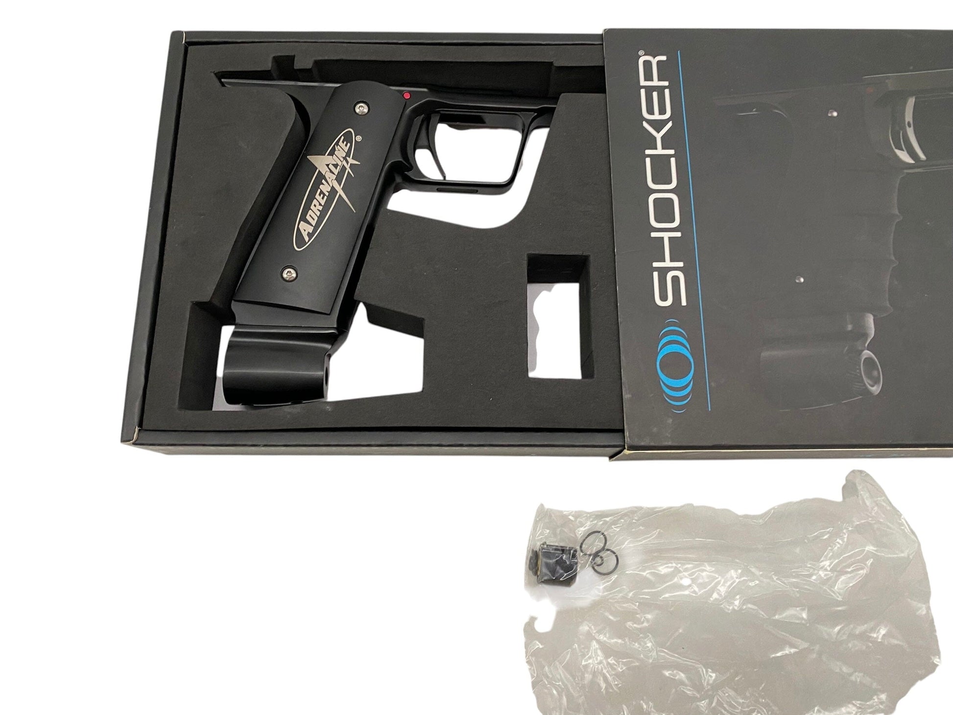 Used DLX Shocker ERA Mechanical Conversion Kit - Black Paintball Gun from CPXBrosPaintball Buy/Sell/Trade Paintball Markers, New Paintball Guns, Paintball Hoppers, Paintball Masks, and Hormesis Headbands