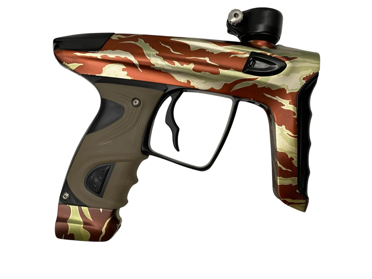 Used Dlx Tm40 Paintball Gun Tiger Stripe Camo Paintball Gun from CPXBrosPaintball Buy/Sell/Trade Paintball Markers, New Paintball Guns, Paintball Hoppers, Paintball Masks, and Hormesis Headbands