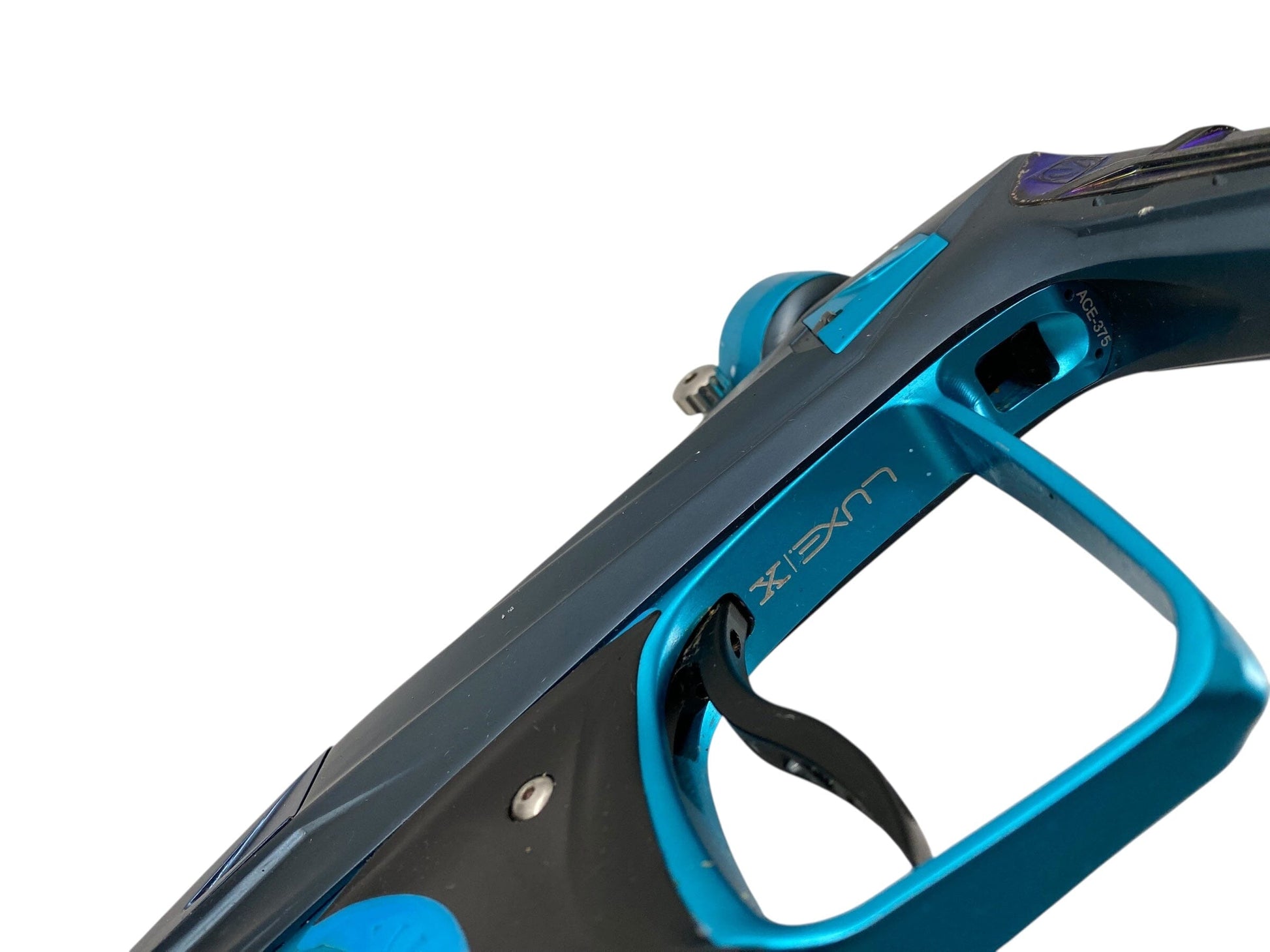 Used DLX Virtue Luxe Ace Paintball Gun Blue Paintball Gun from CPXBrosPaintball Buy/Sell/Trade Paintball Markers, New Paintball Guns, Paintball Hoppers, Paintball Masks, and Hormesis Headbands
