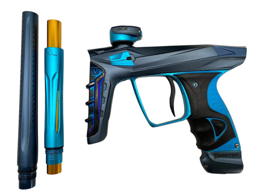 Used DLX Virtue Luxe Ace Paintball Gun Blue Paintball Gun from CPXBrosPaintball Buy/Sell/Trade Paintball Markers, New Paintball Guns, Paintball Hoppers, Paintball Masks, and Hormesis Headbands