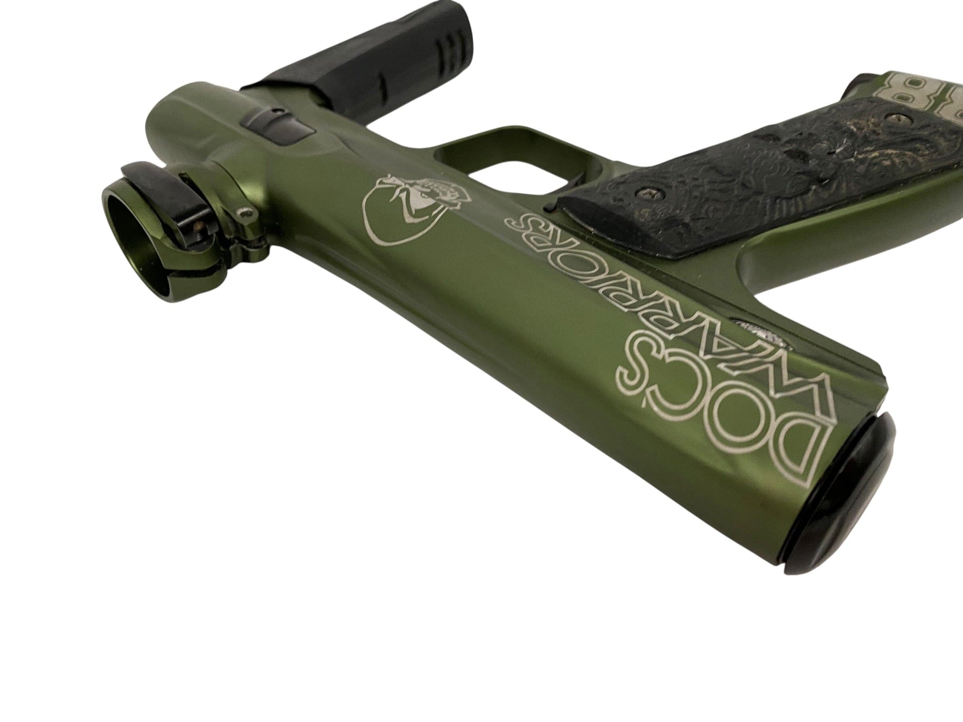 Used Doc’s Warriors Shocker CVO Mech Paintball Gun Paintball Gun from CPXBrosPaintball Buy/Sell/Trade Paintball Markers, New Paintball Guns, Paintball Hoppers, Paintball Masks, and Hormesis Headbands