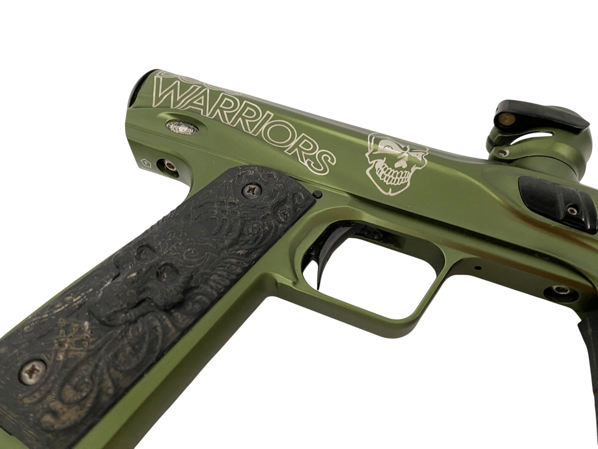 Used Doc’s Warriors Shocker CVO Mech Paintball Gun Paintball Gun from CPXBrosPaintball Buy/Sell/Trade Paintball Markers, New Paintball Guns, Paintball Hoppers, Paintball Masks, and Hormesis Headbands