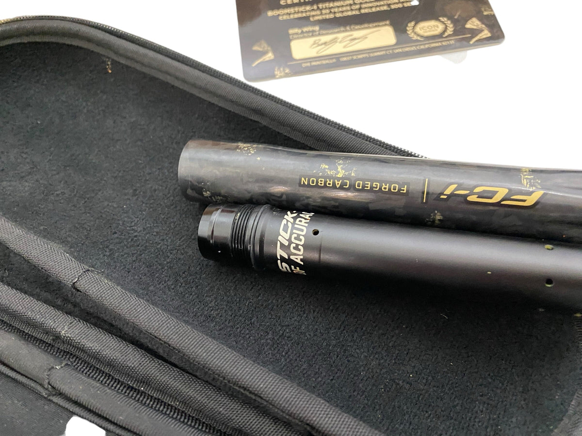 Used Dye BOOMSTICK-I TITANIUM GOLD EDITION ICON SERIES- LIMITED GLOBAL RELEASE, 300 SETS Paintball Gun from CPXBrosPaintball Buy/Sell/Trade Paintball Markers, New Paintball Guns, Paintball Hoppers, Paintball Masks, and Hormesis Headbands