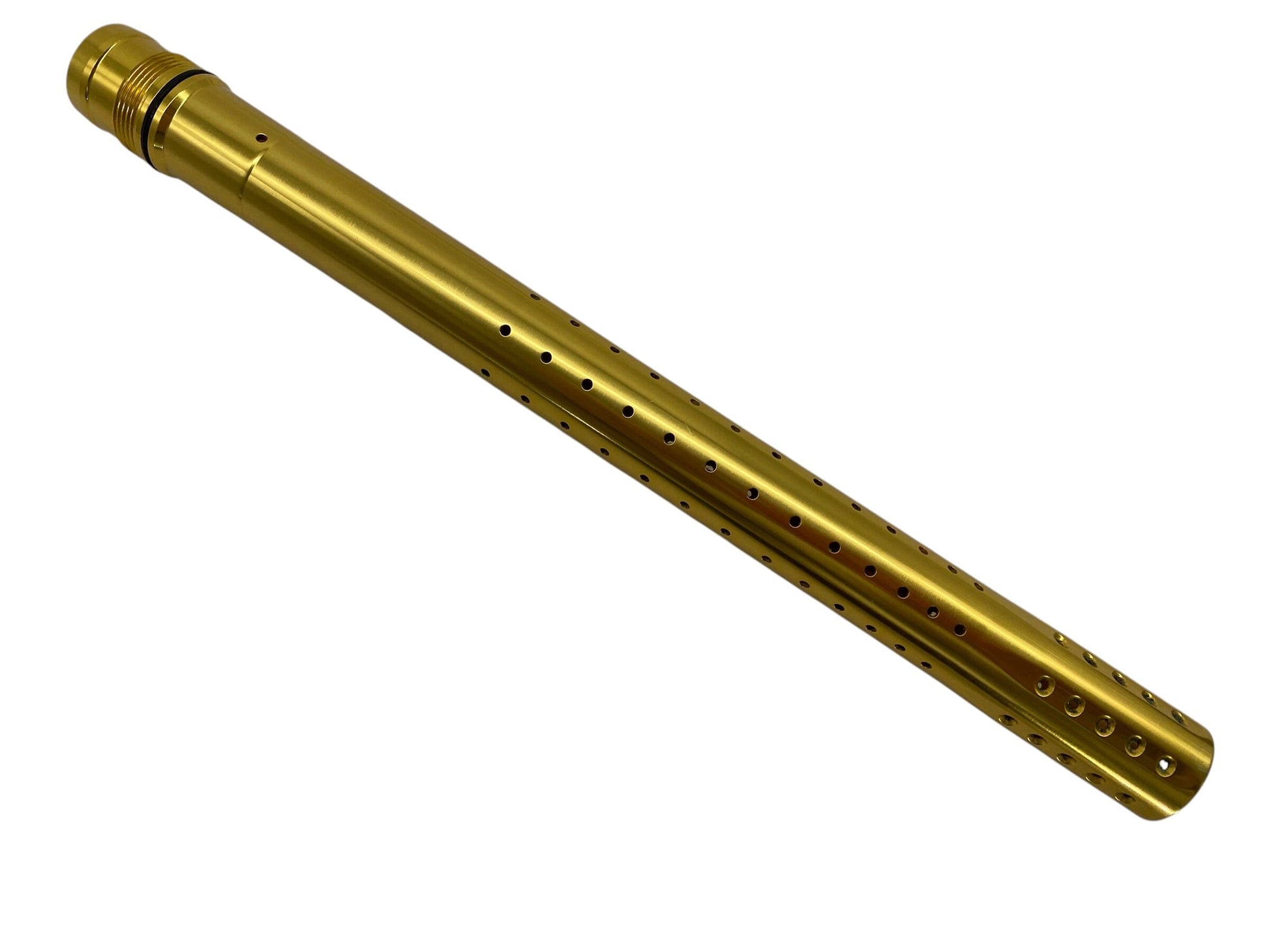 Used DYE BOOMSTICK UL-I BARREL TIP – 16" : Gloss Gold Paintball Gun from CPXBrosPaintball Buy/Sell/Trade Paintball Markers, New Paintball Guns, Paintball Hoppers, Paintball Masks, and Hormesis Headbands