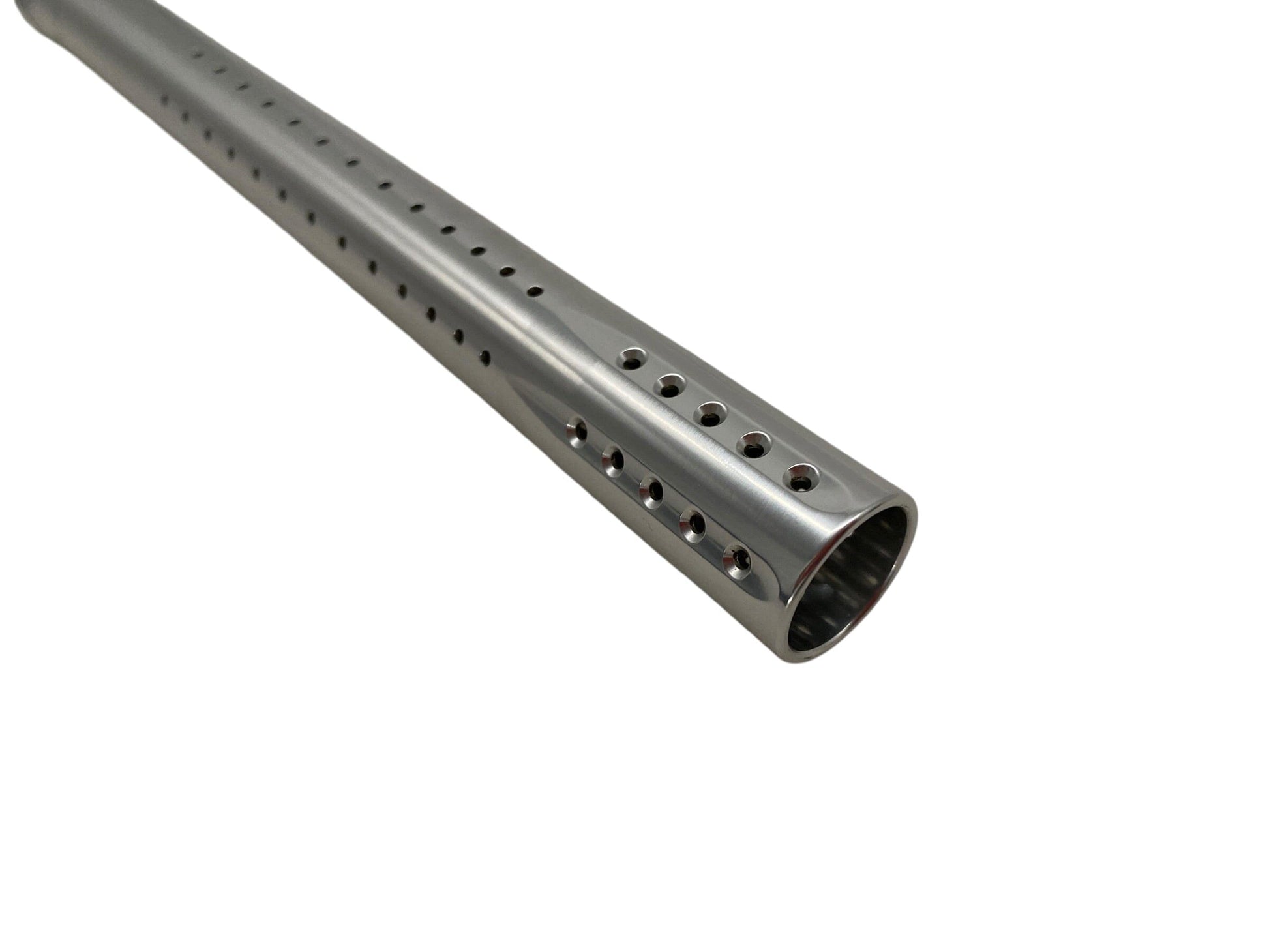 Used DYE BOOMSTICK UL-I BARREL TIP – 16" : Gloss Silver Paintball Gun from CPXBrosPaintball Buy/Sell/Trade Paintball Markers, New Paintball Guns, Paintball Hoppers, Paintball Masks, and Hormesis Headbands