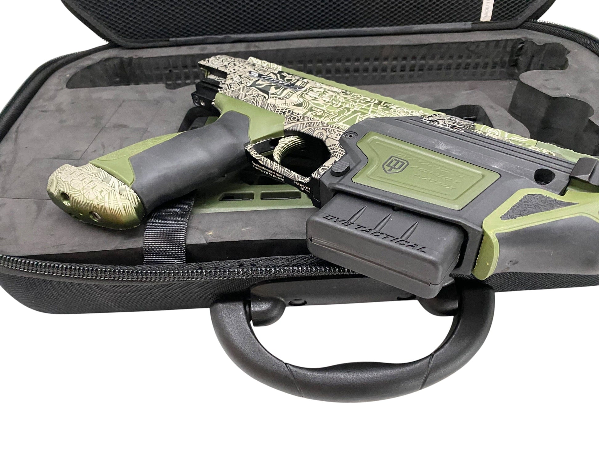 Used Dye DAM Olive/Black Paintball Gun Paintball Gun from CPXBrosPaintball Buy/Sell/Trade Paintball Markers, New Paintball Guns, Paintball Hoppers, Paintball Masks, and Hormesis Headbands